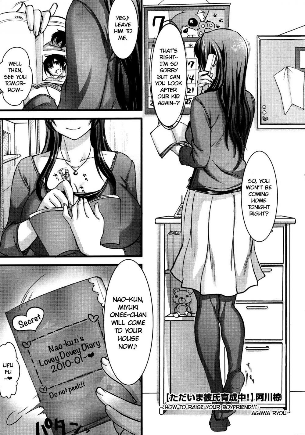 Hentai Manga Comic-Right now I'm In the Middle of Boyfriend Training!-Read-1
